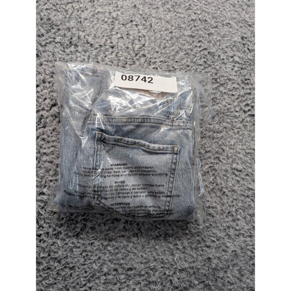 Pacsun Jeans Women 24 Blue High Rise Bootcut Distressed Grunge Acid Wash Casual - Picture 10 of 10